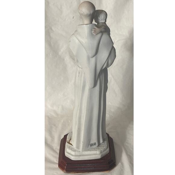 Saint Anthony and Child Porcelain Figurine Coelho Portugal Spiritual Home Decor - Picture 7 of 11